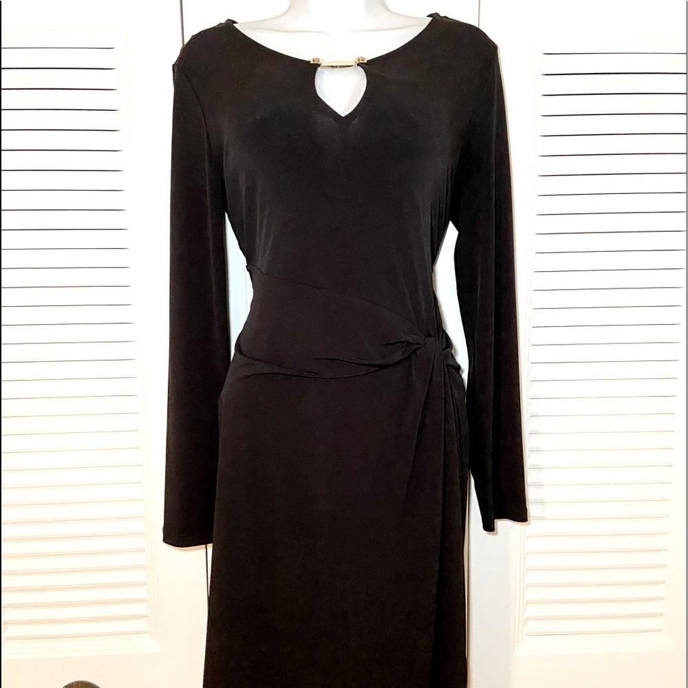 Michael Kors Long Sleeved Little Black Dress